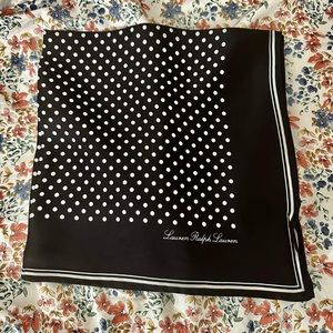 Lauren Ralph Lauren Polka Dot Scarf